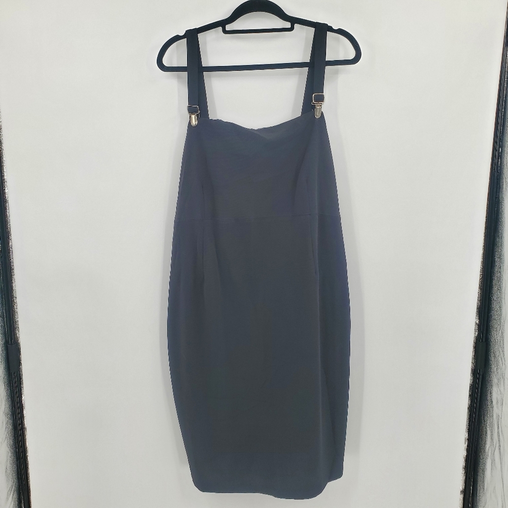 ♧♧ Take Nine Maternity Black Sleeveless Midi Dress Size XL Black